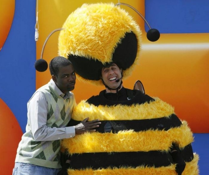 jerry seinfeld bees. Chris Rock con Jerry Seinfeld