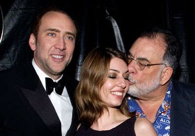 Ford on Nicolas Cage Con La Cugina Sofia Coppola E Lo Zio Francis Ford Coppola