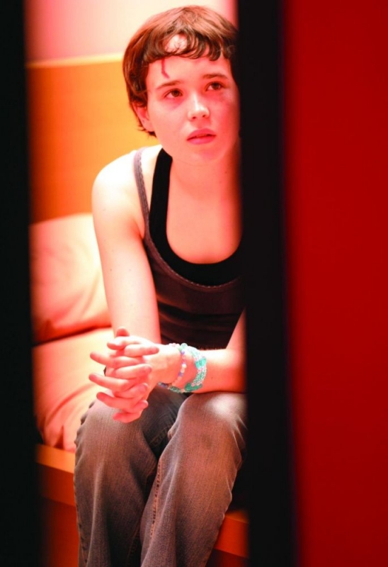 l'attrice Ellen Page in una scena del film Hard Candy