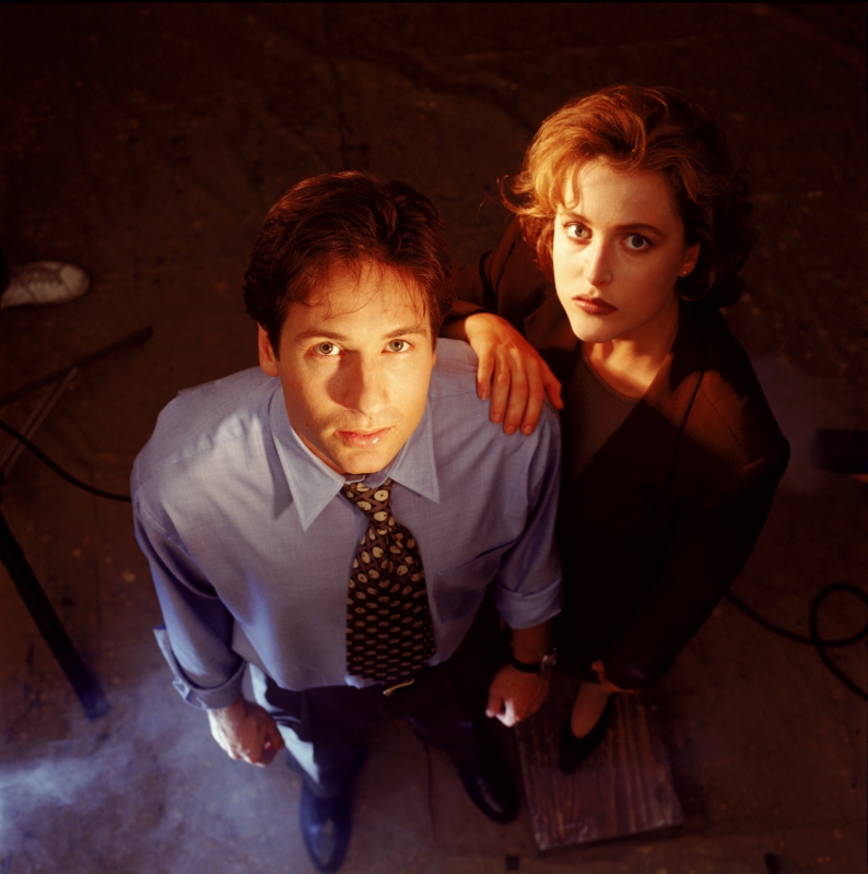 X Files Mulder. Fox Mulder e .