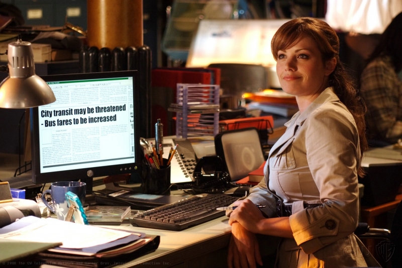 Erica Durance Lois Lane nella serie televisiva Smallville 