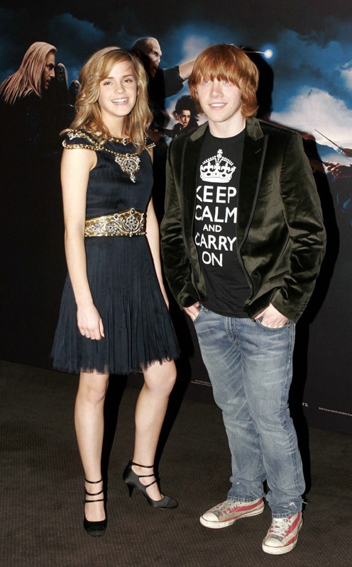 Emma Watson e Rupert Grint alla premiere del film'Harry Potter e l'ordine