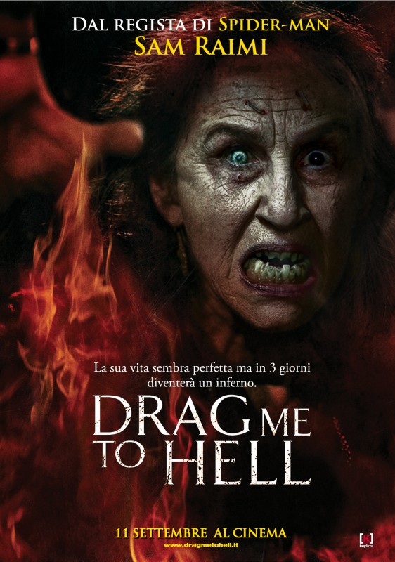 Esclusivo Poster italiano del film Drag Me to Hell di Sam Raimi