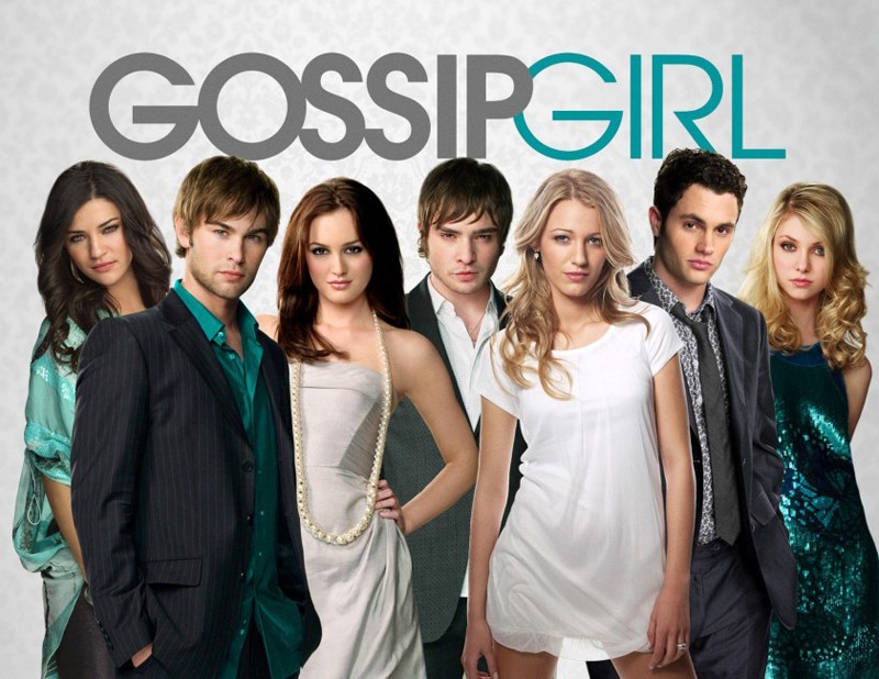 Un manifesto pubblicitario per la season 3 di Gossip Girl