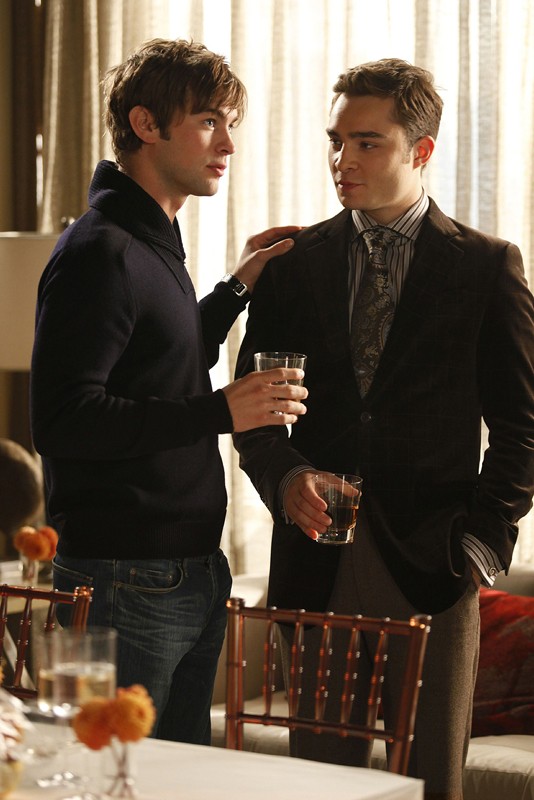 Ed Westwick And Chace Crawford Kiss. ED WESTWICK AND CHACE CRAWFORD
