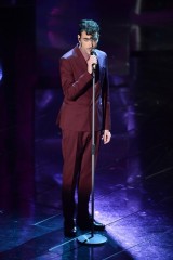 Sanremo 2013:  Marco Mengoni durante la terza serata