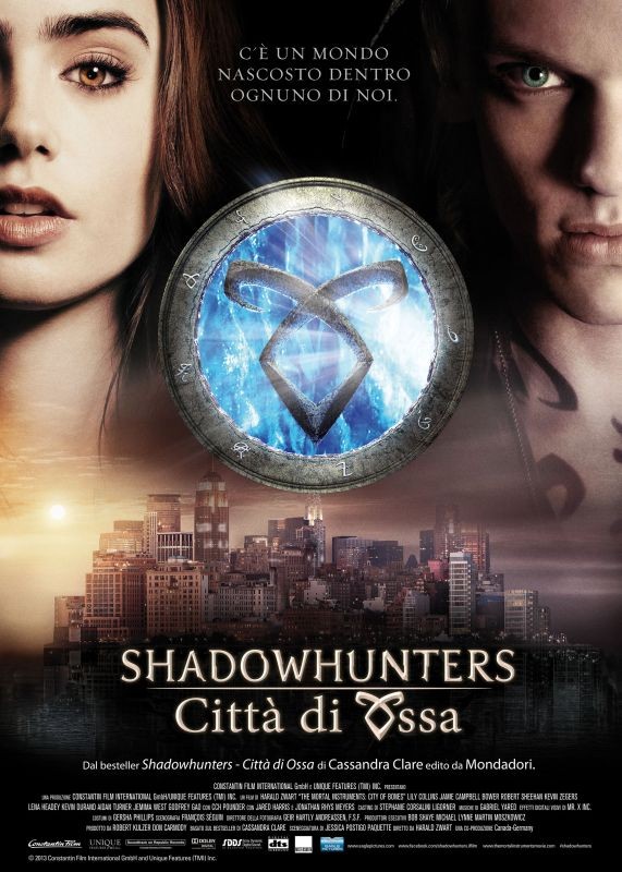 Shadowhunters - Città di ossa: la locandina italiana del film