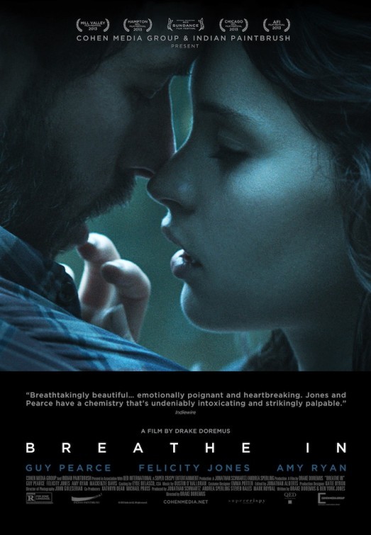 home foto breathe in nuovo poster del film breathe in nuovo poster del